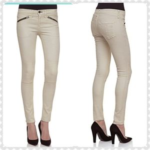 rag & bone Cream Skinny Jeans